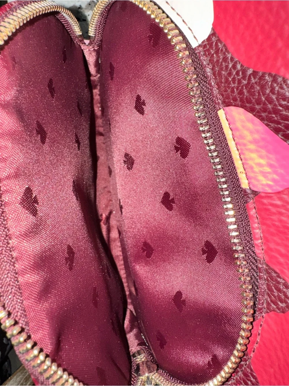 Kate Spade WKRU7023 Jackson Forest Floral Leather Backpack M Pink Multi Florals